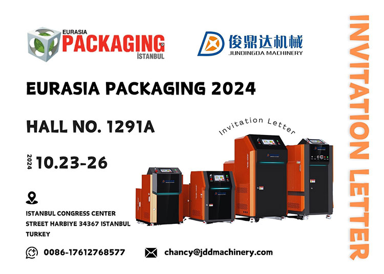 Ruian Jundingda Machinery Co., Ltd. во Eurasia Packaging 2024, Истанбул, Турција